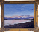 Solo Sail, original framed oil painting by George Mattingly